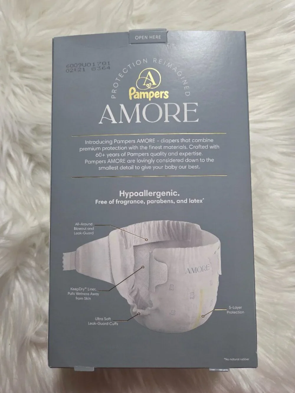 Pampers Amore Sample Diaper Pack